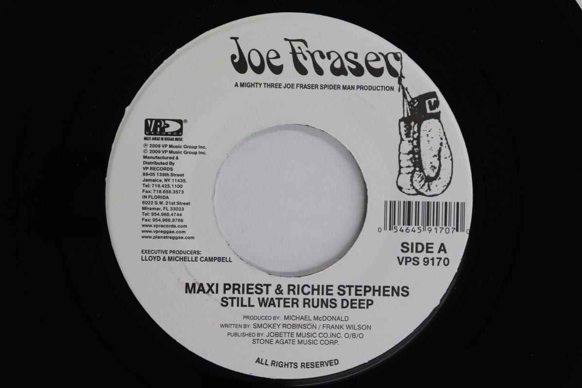 

7inch Record MAXI PRIEST, RICHIE STEPHENS - Still Waters Run Deep / Version VPS9170 JOE FRASER 2009 US Reggae, Ska & Dub Used
