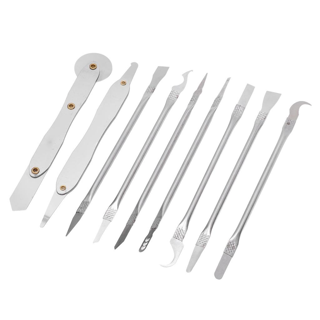 9-teiliges Hebelwerkzeug-Set aus legiertem Stahl Reparaturset für Mobiltelefone Tablets Computer Uhren Elektronik