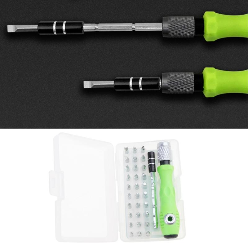 Tool Repair 32 In 1 Screwdriver Set Precision Mini Magnetic Screwdriver Bits Kit for Phone Mobile Camera Maintenance