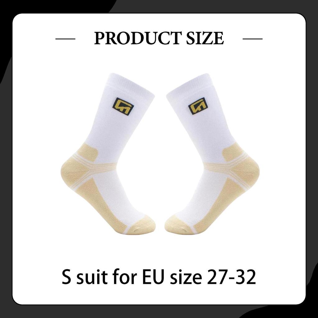 Figure Skating Socks Comfortable Breathable,for Ice Skates,for Children Ski Knee High Tights