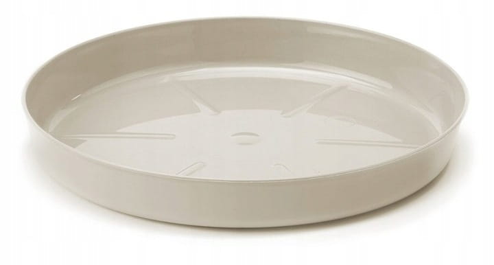 Taupe Blumentopf-Untersetzer 234 x 34 cm Kunststoff