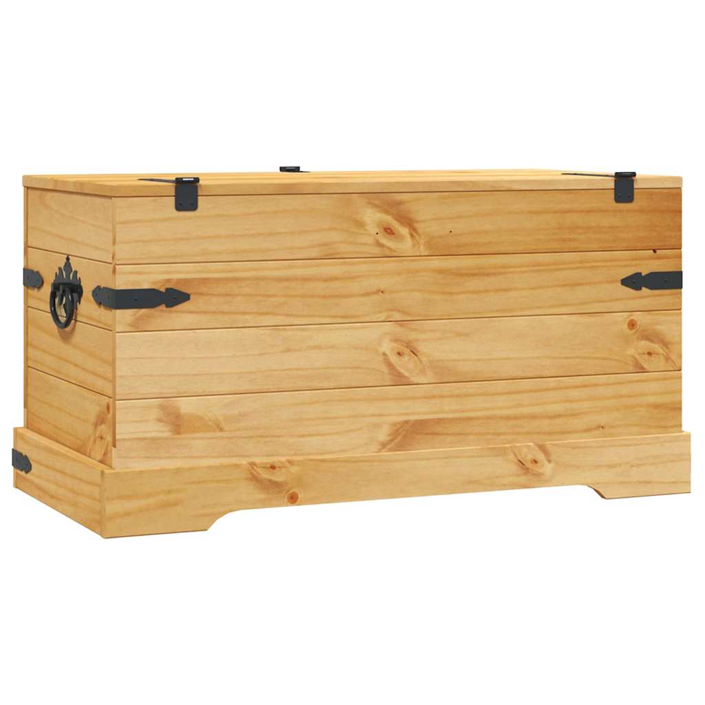 Vidaxl Skrzynia W Meksykańskim Stylu Corona, Sosna, 91X49,5X47 Cm