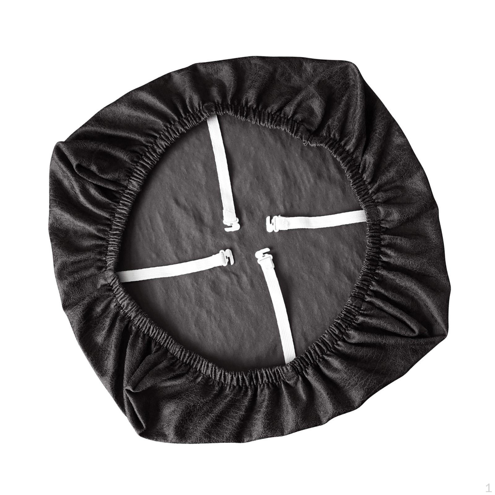 

Чехол на офисное кресло, сиденье для столовой, съемный поворотный чехол из полиуретана для стола