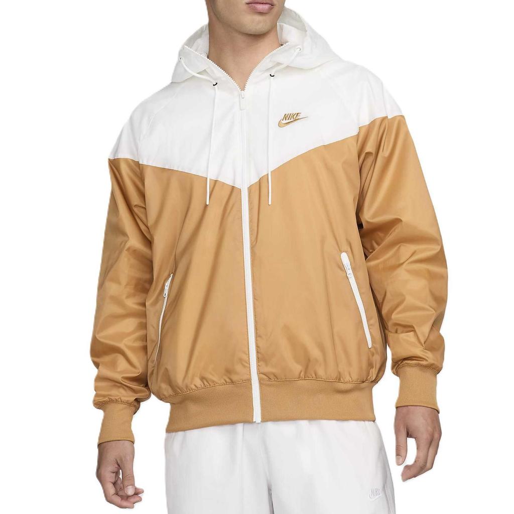 Nike Windrunner Logo Bestickt Colorblock Bequeme Sport Kapuzenjacke Herrenjacken Leinen DA0002-224