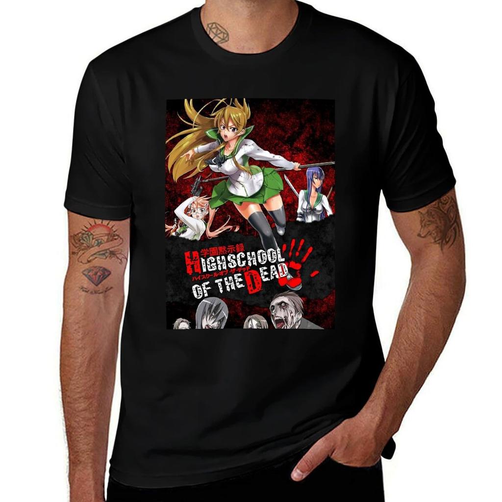 High School of the Dead TShirt Basic Lightweight Short Sleeve Tee