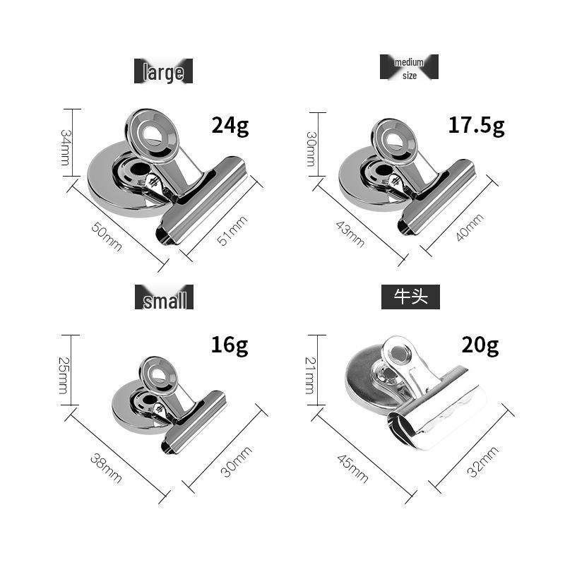31mm Round Magnetic Clip – Strong, Colorful Refrigerator and Shelf Magnet Clips