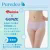 Beisia GUNZE Regular and Size LL Women's Shorts, Deodorizing, Antibacterial, Odor-Resistant, Black,