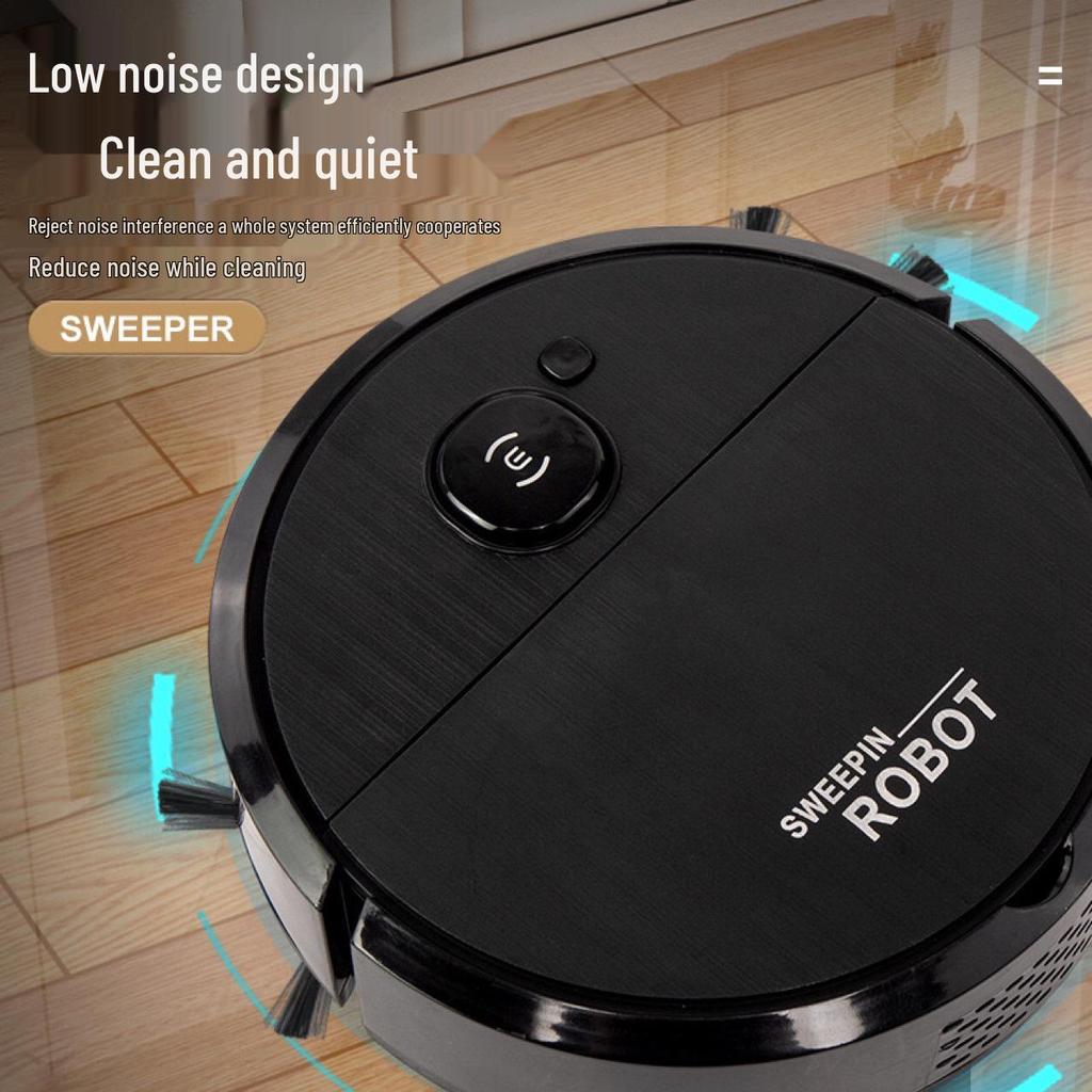 Smart Home Robot Vacuum: Powerful Suction, Sweeping, & Mopping 3-in-1 Floor Cleaner with Patent Design