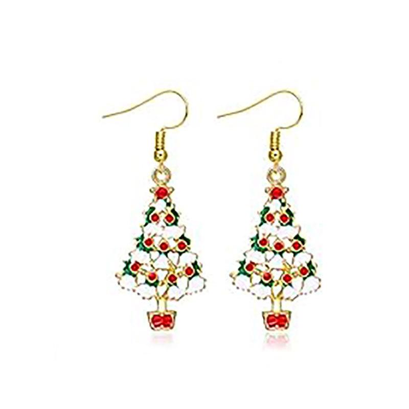Zircon Reduced Silver Earrings Women S Rotating Love Temperament Fringed Earrings Ear Hook Twist High Fashion Ear Jewelry