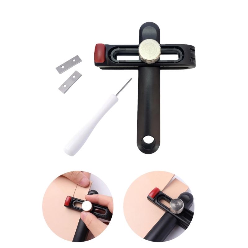 Adjustable Leather Cutter Leather Belt Cutter Leather Strap Cutter Leather Cutting Tool Handmade Leather Tool for Craft