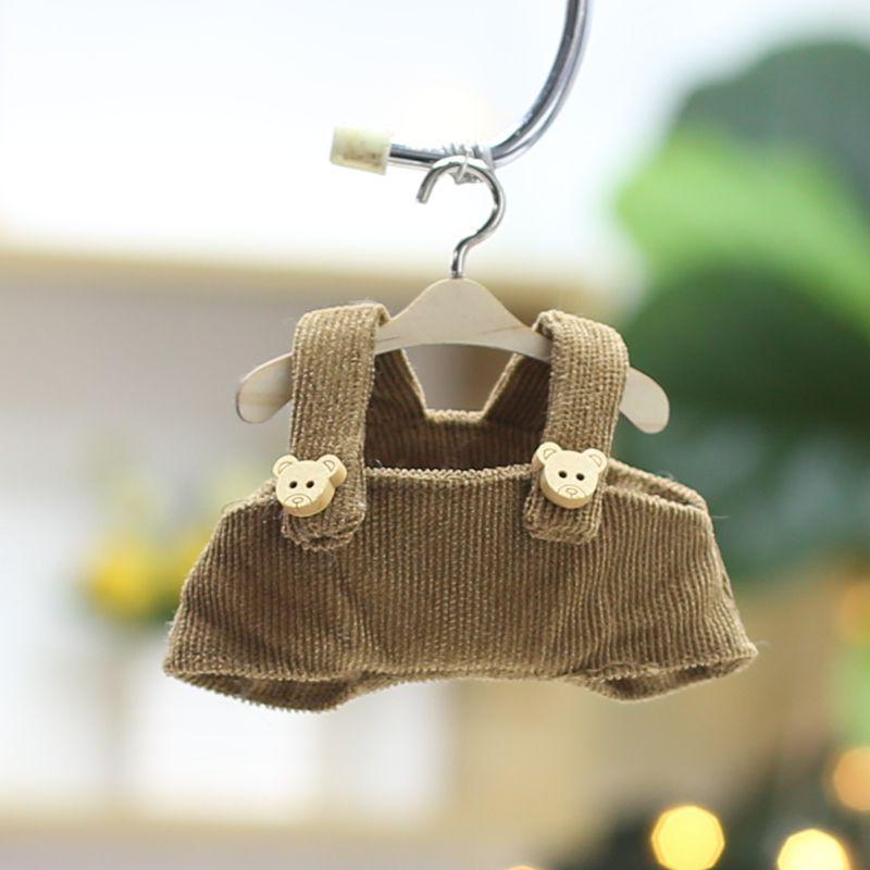 

Baby Pants 10 Cm Pendant Baby Jacket Master Dog Doll 14 Cm Bear Doll Overalls Pants Shorts 16-22Cm weight 108g