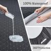 BEDLORE Queen Mattress Protector, Waterproof Noiseless Mattress Cover with Deep Pocket for 6-18 inches Mattress, Soft Breathable Mattress Pad Machine