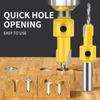 Woodworking Countersink Drill Perforator Alloy Head Hole Drill Wood Screw Mounting Step Drill Bit