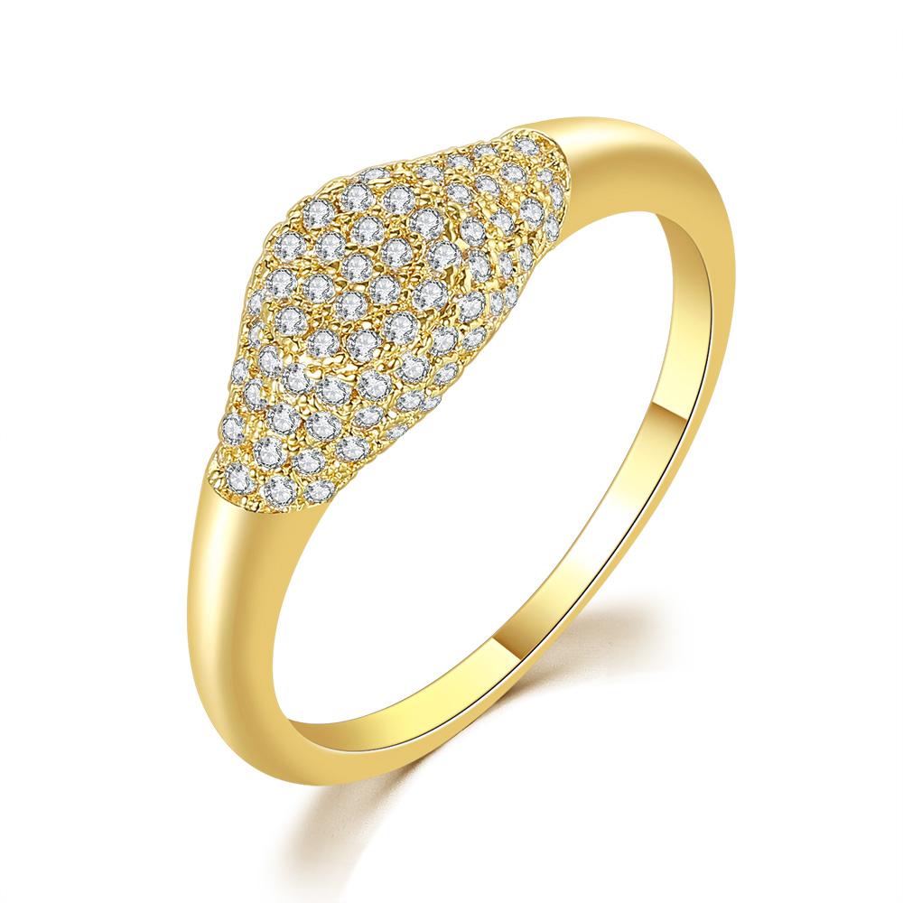 

Gold Color Stacking Rings for Women Hollow Micro-inlaid Zircon Crystal Punk Korean Style 2024 Fashion Jewelry Dropshipping R733 10
