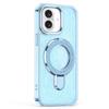 For iPhone 16 Case Glitter Design TPU+PC Kickstand Phone Protector