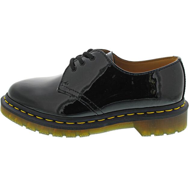 

Женские полуботинки Dr. Martens 1461 womens black patent lamper