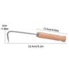 1PC Single Claw Hook Soil Loosening Tool Root Hook Garden And Gardening Tool Pot Bonsai Maintenance Root Picker Grass Puller