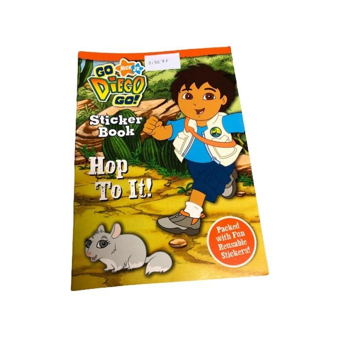 Livro de adesivos Go Diego Go Hop To It One Size preto