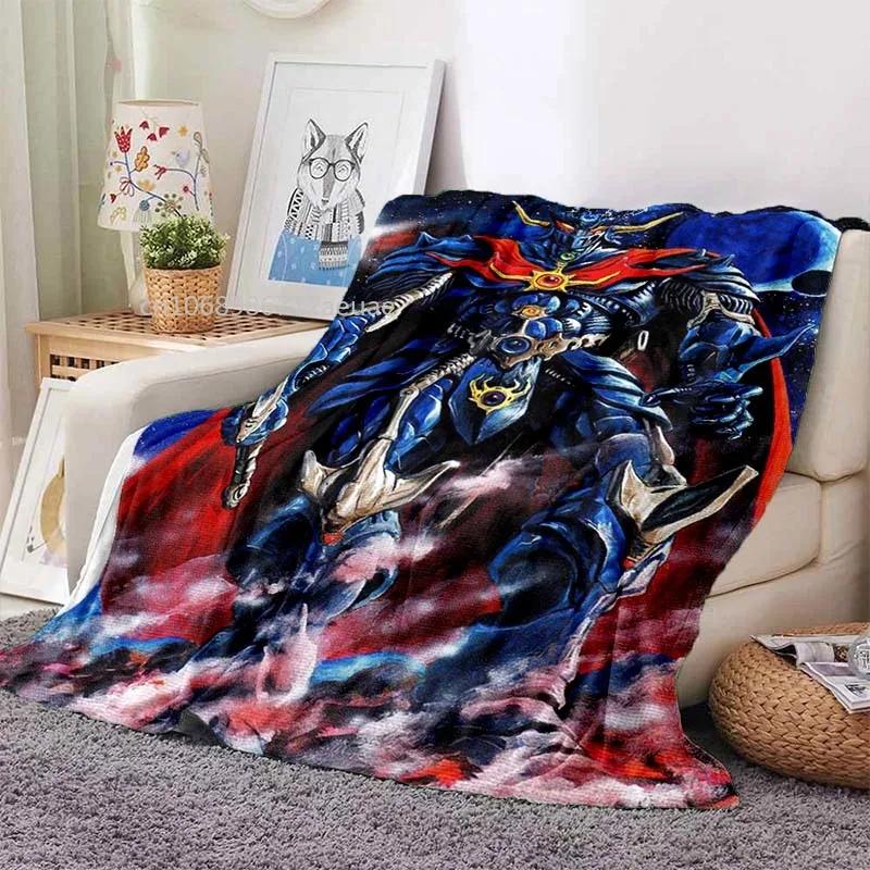 Mazinger Z UFO Robot Grendizer Flannel Blanket Cartoon Anime Children Soft Cover Lightweight Bed Sofa Chair Blanket