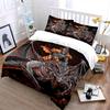 Knight and dragon motif. Bedding sets Duvet cover sets Duvet covers Pillowcases(1 * Duvet Cover 2 * Pillowcases, without duvet insert)