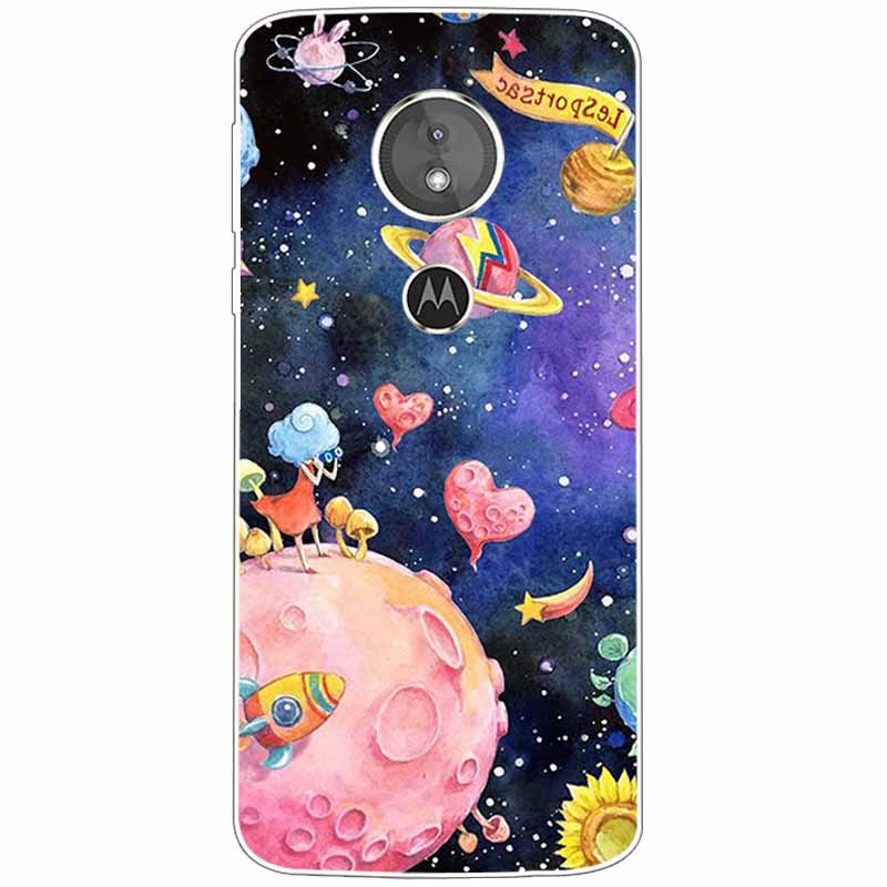 For Moto G6 Play G6Plus G 6 Case TPU Soft Paint Animal Silicone Clear Covers for Motorola Moto G6 Plus G 6 Capa G6Play Funda