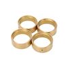 4PCS RC Brass Wheel Weights Beadlock Wheel Counterweight Clamp Ring for FMS 1/18 1/24 FCX24
