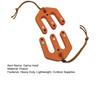 2Pcs Tackle Hunting Game System Ultralight Game Block Pulley Hoist Backcountry Garage