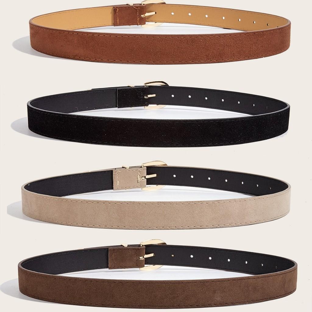 Style Ladies Belt In Pu Leather With Alloy Buckle For Daily Wear