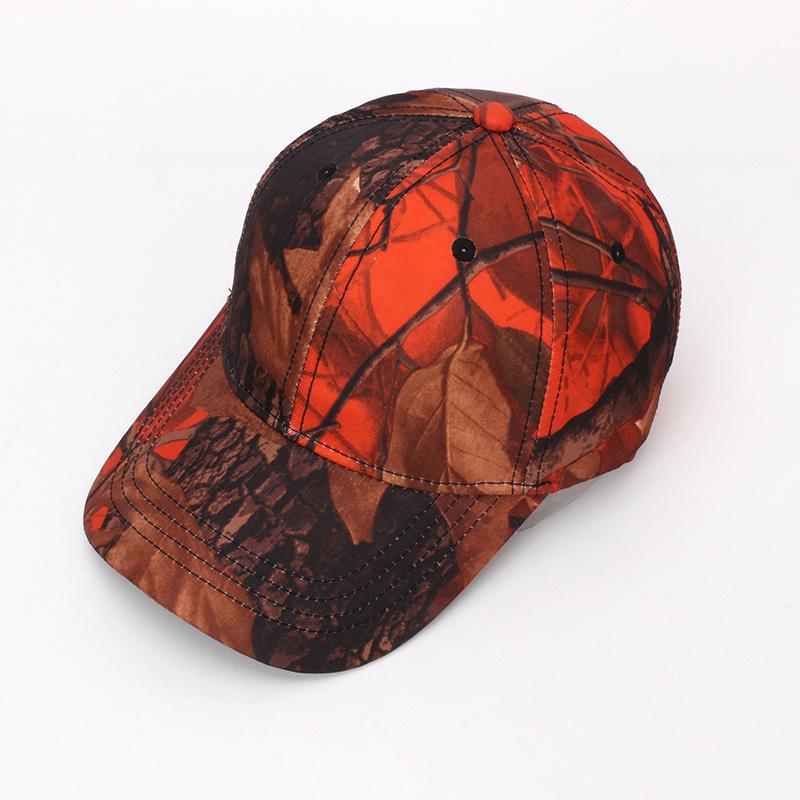 Custom Logo Hiking Hats Leaf Camouflage Baseball Cap For Women And Men Picture Diy Print Embroidery Outdoors Hip Hop Fishing Hat