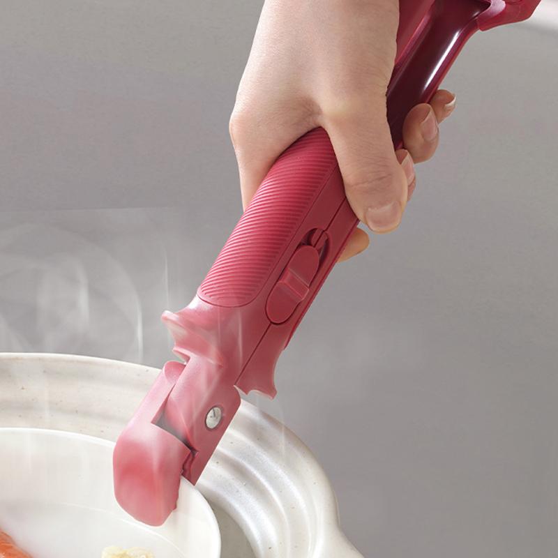 2025 Upgraded Multi-Purpose Anti-Scald Bowl Holder Clip For Kitchen, 2-In-1 Anti-Scalding Clip Bowl Plate Clamp
