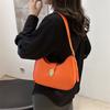 Fashionable Pu Material Crescent Handbag For Women With Stylish Street Vibe