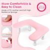 Ergonomic Nail Arm Rest Cushion U-shaped Arm Rest Stand Manicure Hand Pillow  Nail Accessories