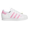 Adidas Superstar Comfortable Versatile Low-Top Sneakers Unisex Sneakers White Pink IG2749
