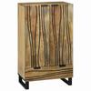 Highboard Brown 60 X 33 X 100 Cm Solid Mango Wood