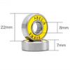 608RS9 Steel Skateboard Bearings, Highfunctional Replacement Parts for And Skating