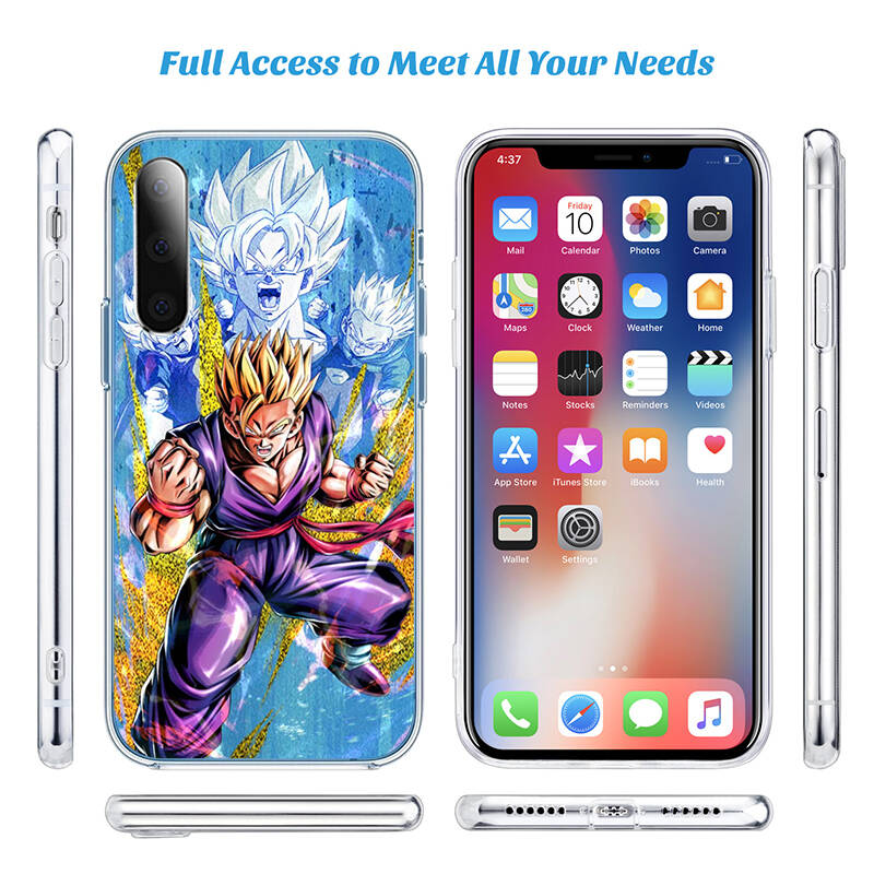Anime Dragon Ball Case for Motorola E7 E22 E20 E13 E15 E22S E30 E40 G10 G20 G04 G22 G23 G05 G75 G35 G55 G6 G7 G8 G9 Plus Power Play