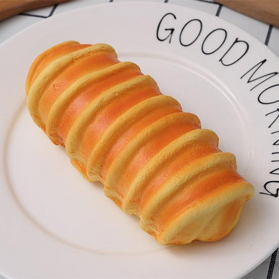 Simulation Bread Squeeze Toy Stress Relief Pineapple Bun Baguette Croissant Toast Sensory Toy