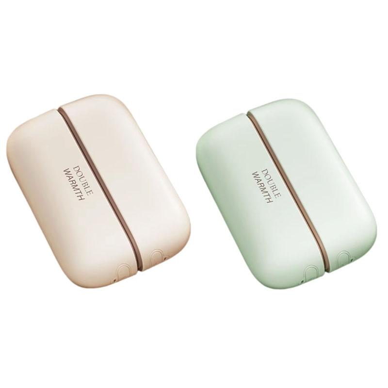 2-in-1 Magnetischer Elektrischer Handwärmer 6000mAh Mini-Handheizgerät Einstellung Split 3 Gänge Einstellbar Tragbarer Handwärmer Für Winter Innen Außen