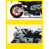 1/12 BMW S1000RR Gulf Oil Die Cast Motorcycle Model Toy Vehicle Collection Autobike Shork-Absorber Off Road Autocycle Toys Car