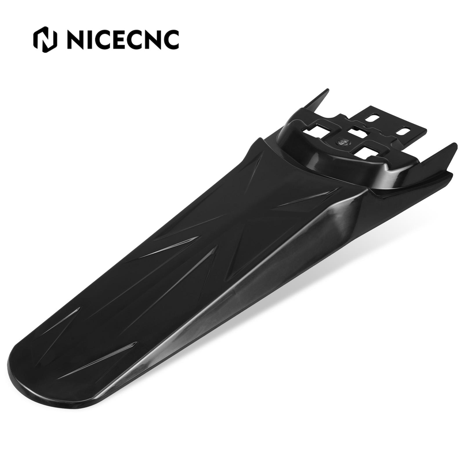 NICECNC For Surron Light Bee X S Light Bee S Front Rear Fender Mudguard For Segway X160 X260 Electric Dirt Bike 2023 2024 2025 Rear