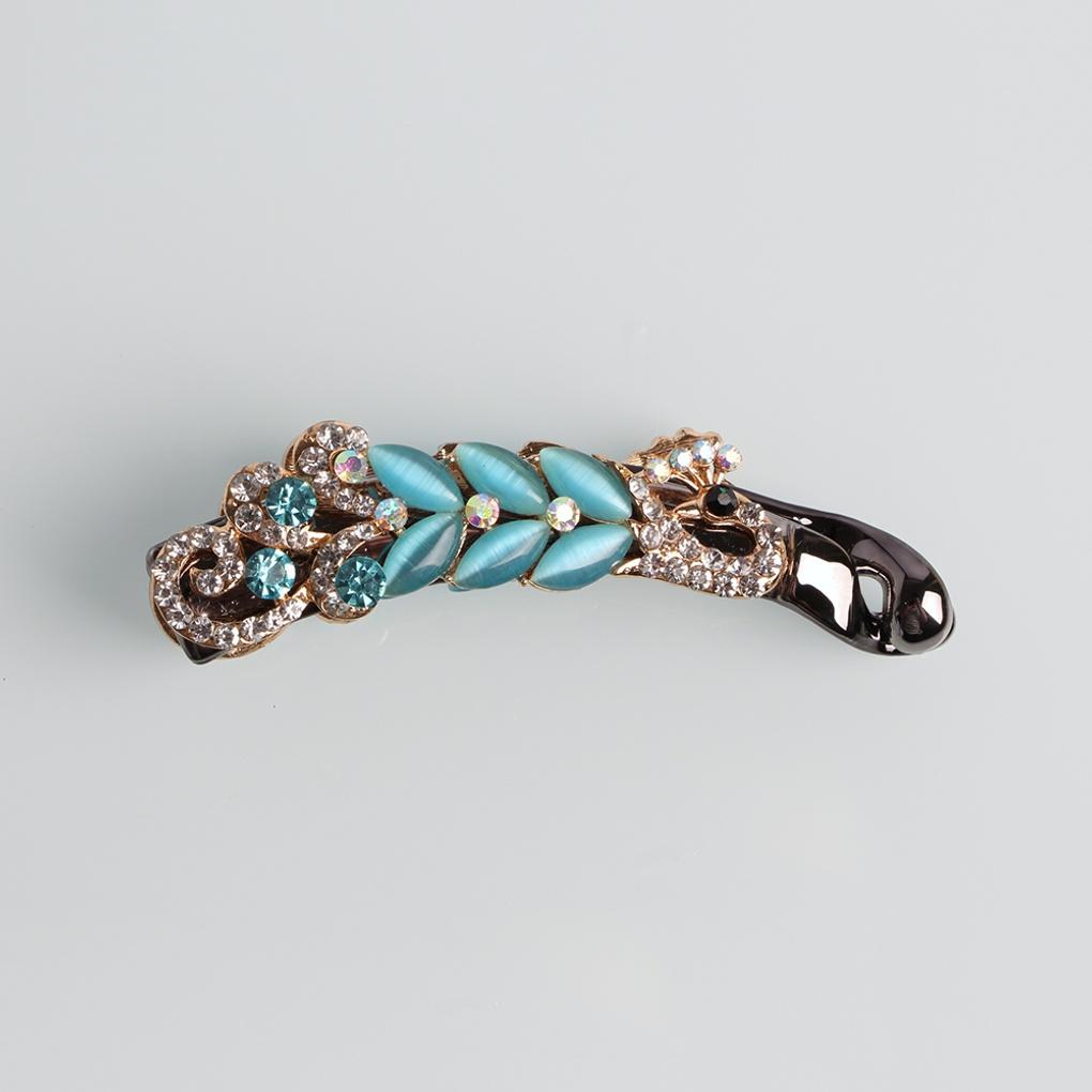 Damen Nadel Haarnadel (blau) Haarschmuck-Klammer