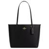 City Logo Leather Shoulder Bag Medium Women Shoulder Bag Black CDX83-IMBLK