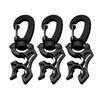 3 Hose Retainer Buckle Fast Release Buckle Stainless Steel Arm 360 Rotation Wear Resilience for Scuba Diving BCD