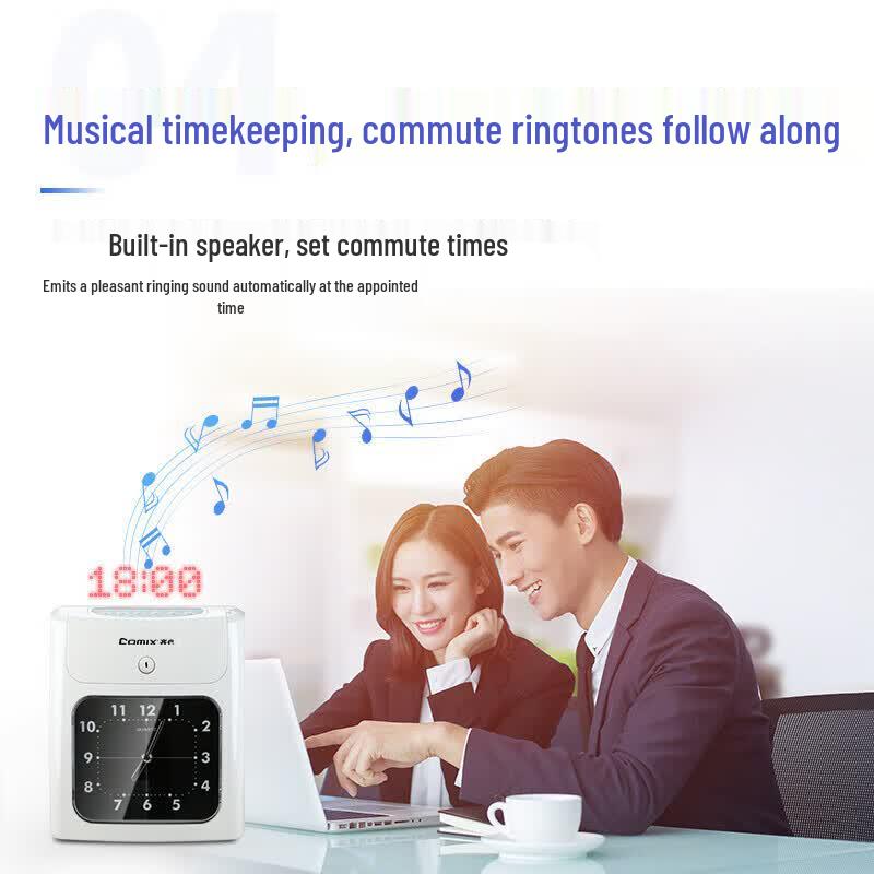 COMIX MT-620 Time Recorder CN plug (adapter included)