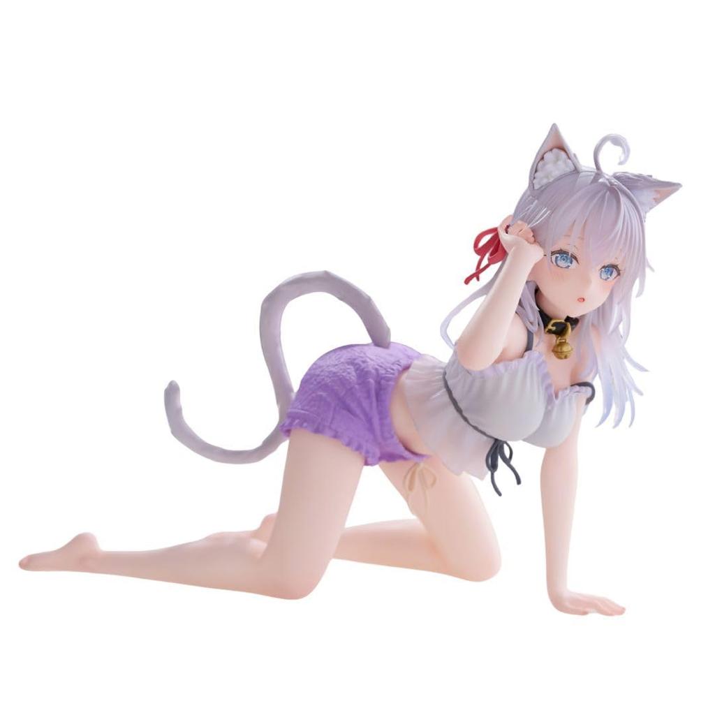 The Girl Next Door Who Sometimes Whispers In Desktop Cute Figure Arya Cat Ear Loungewear Official Arya, Russian, Ver.