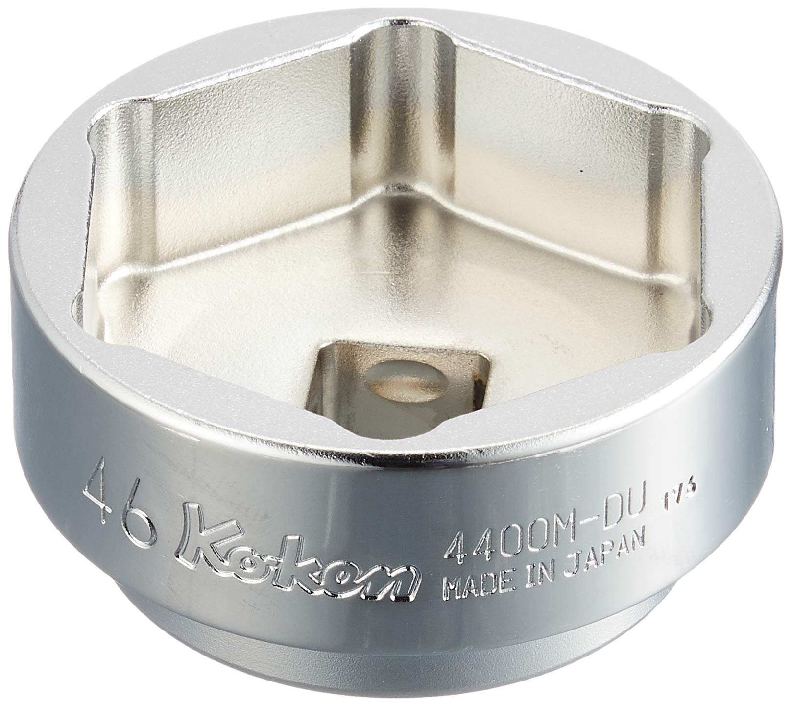 

Koken Hex socket for Ducadi rear wheel nut 46mm 1/2(12.7mm)SQ. 4400M-46DU