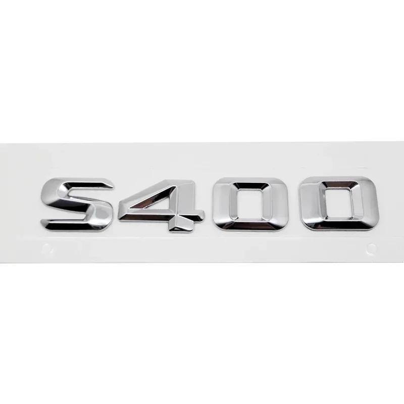 adrjhr1 For Mercedes Benz Modified 3D Car Letter Sticker Rear Trunk Tail Decorative Badge Emblem for Mercedes Benz S400 S420 S430 S450 S
