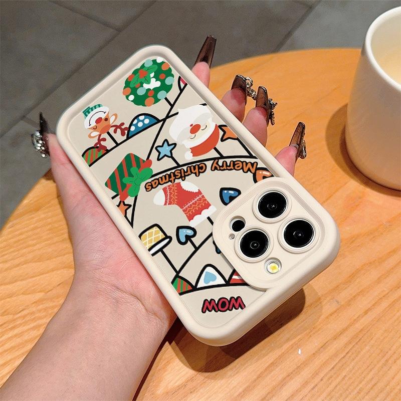 Christmas Model for Apple 16PROMAX Mobile Phone Case Iphone11/12/13/14/15/xsmax Case
