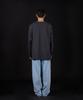 ASTRAL PROJECTION Big A Oversized Long Sleeve T-Shirt_Charcoal