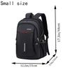 Stylish Men's Casual Backpack - High-Capacity Nyl Travel Daypack with Multi-Pocket, Adjustable Shoulder Strap Laptop Bag